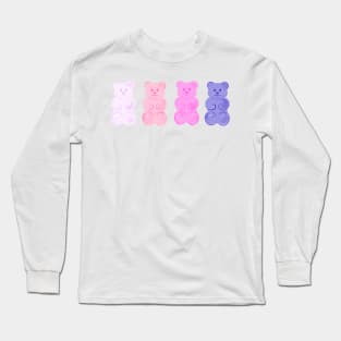 Gummy Bear - pink colors Long Sleeve T-Shirt